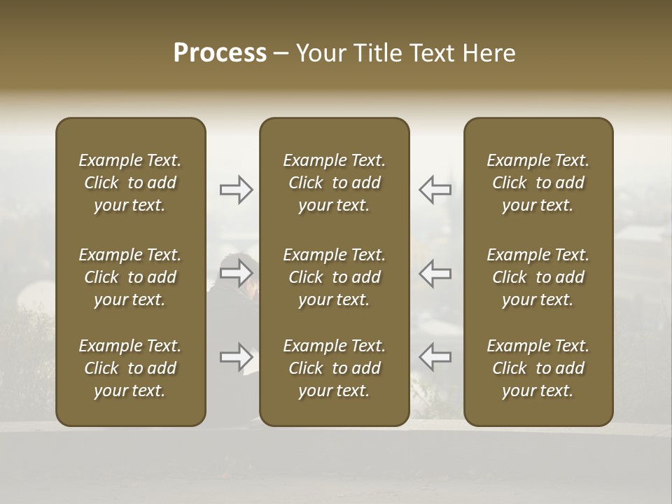 Solitude Bridge Sullen PowerPoint Template