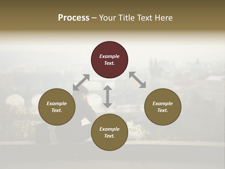 Solitude Bridge Sullen PowerPoint Template