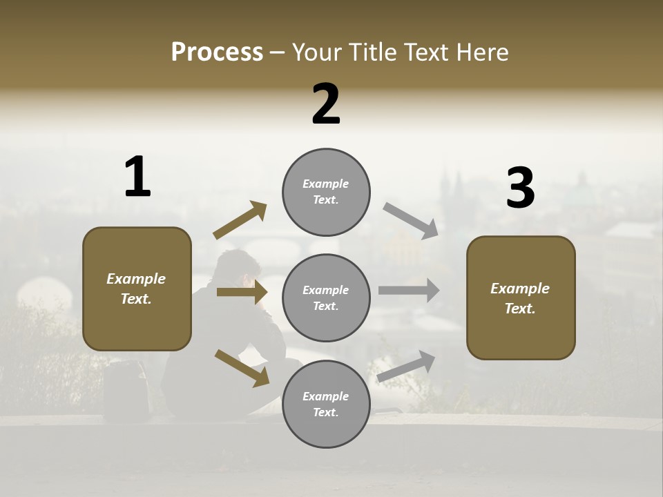 Solitude Bridge Sullen PowerPoint Template