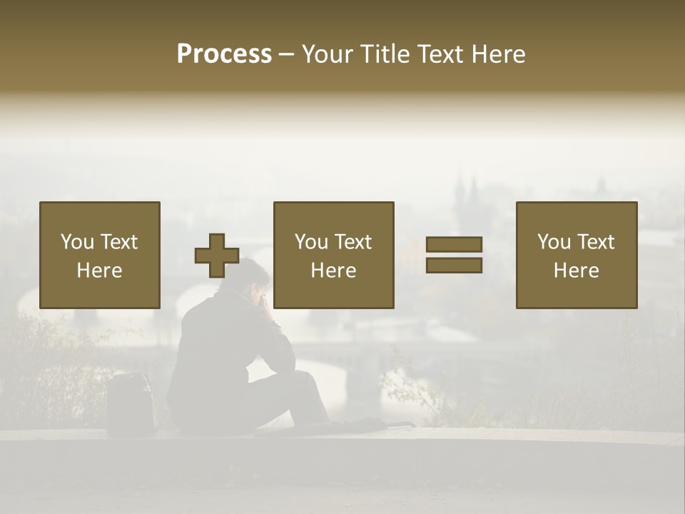Solitude Bridge Sullen PowerPoint Template