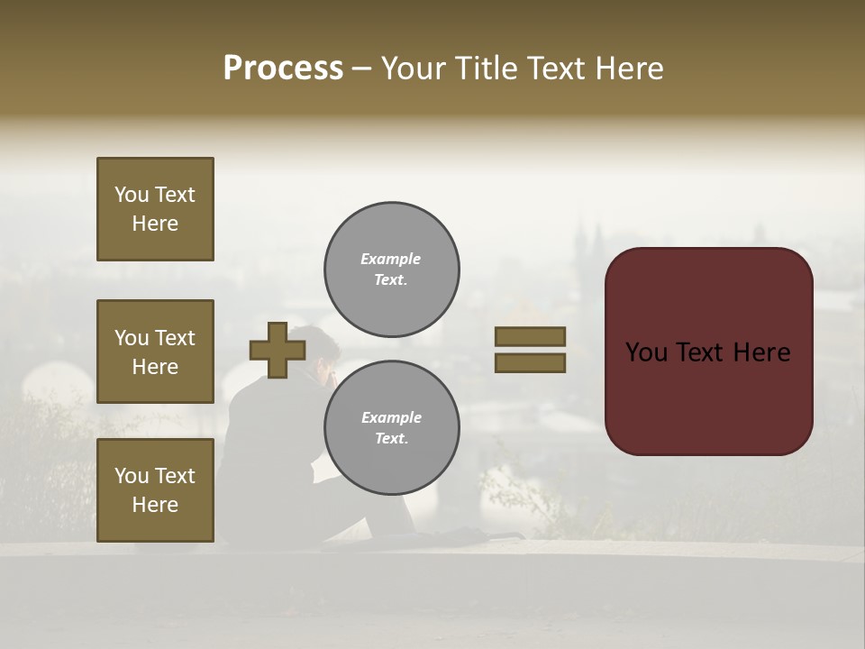 Solitude Bridge Sullen PowerPoint Template