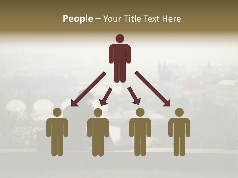 Solitude Bridge Sullen PowerPoint Template