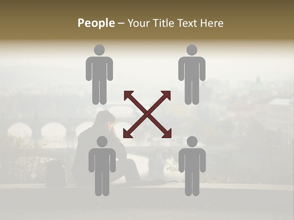 Solitude Bridge Sullen PowerPoint Template