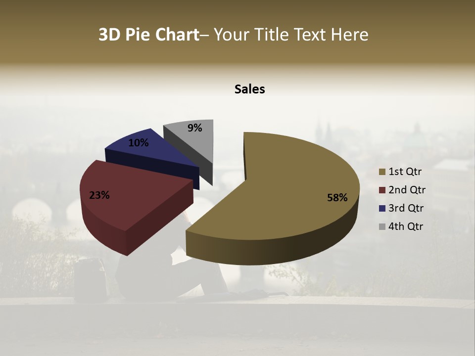 Solitude Bridge Sullen PowerPoint Template