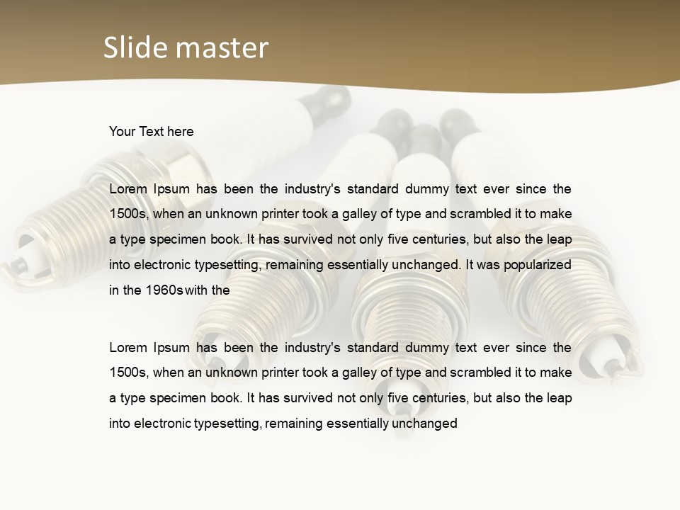 Mechanic Auto Detached PowerPoint Template