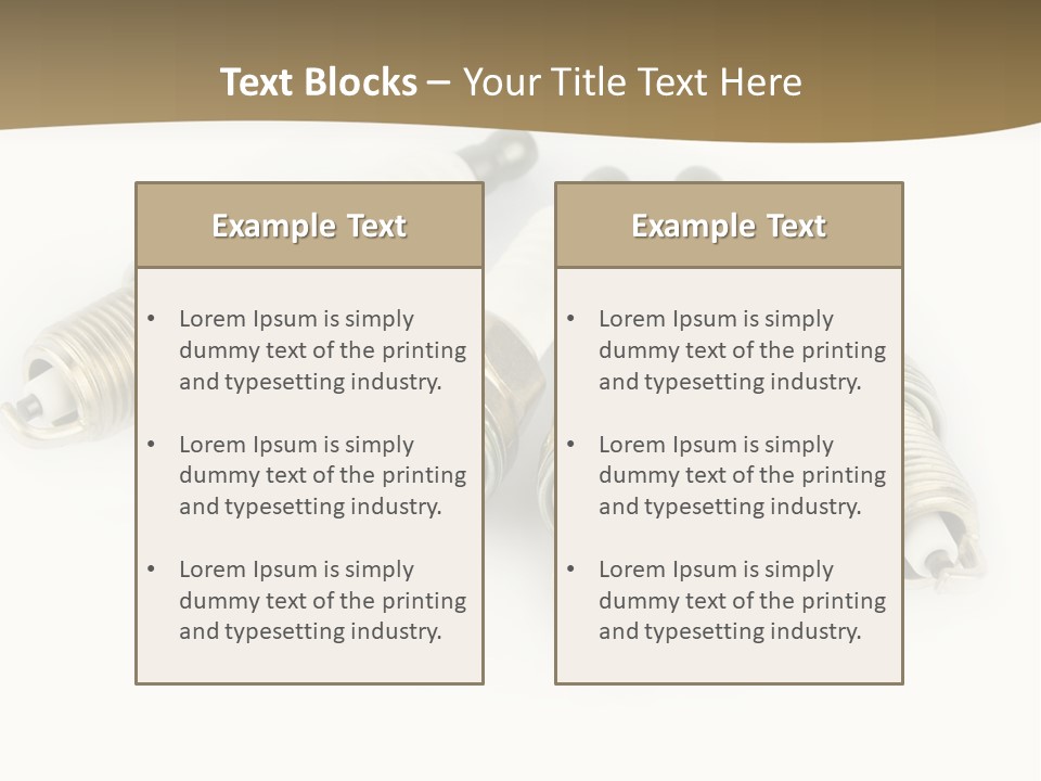 Mechanic Auto Detached PowerPoint Template