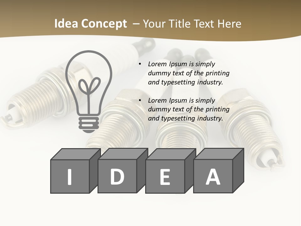 Mechanic Auto Detached PowerPoint Template