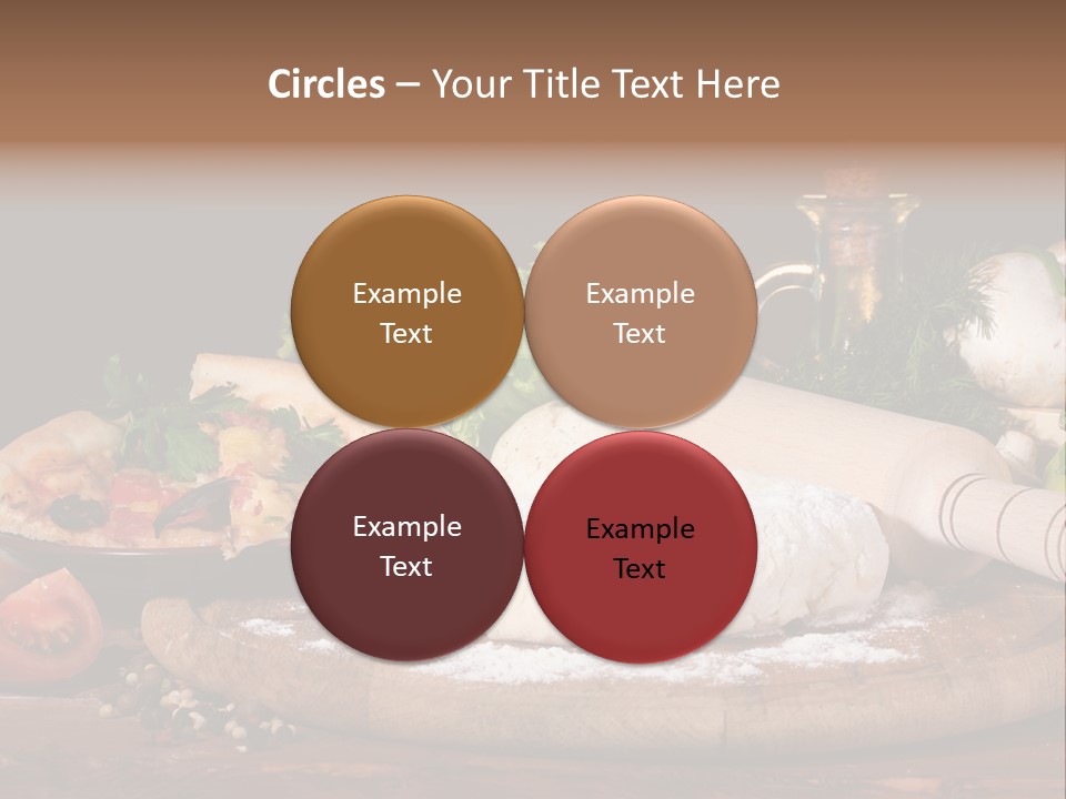 Slice Round Bakery PowerPoint Template