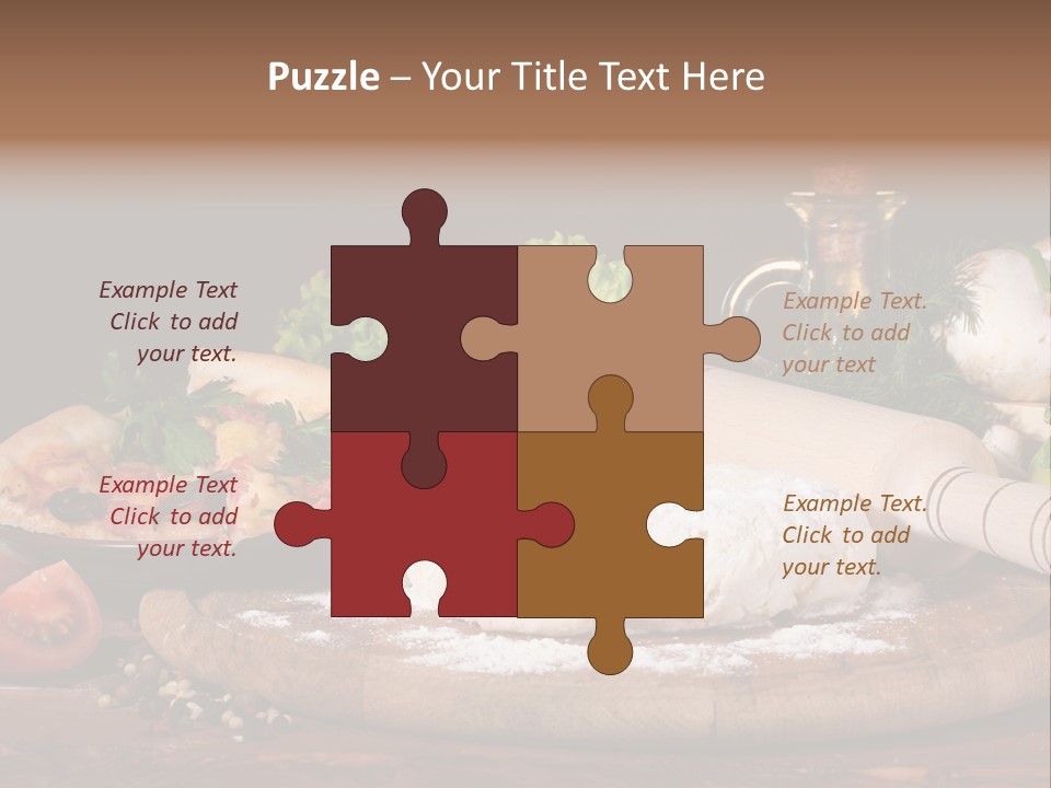 Slice Round Bakery PowerPoint Template