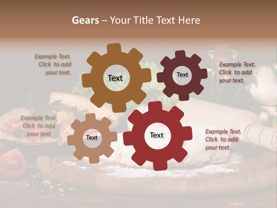 Slice Round Bakery PowerPoint Template