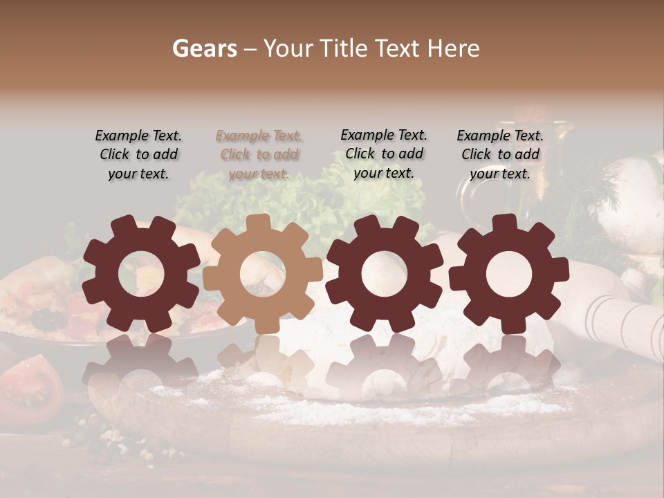 Slice Round Bakery PowerPoint Template