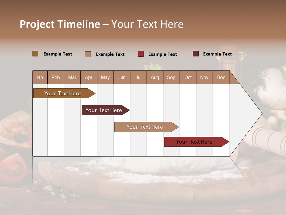 Slice Round Bakery PowerPoint Template
