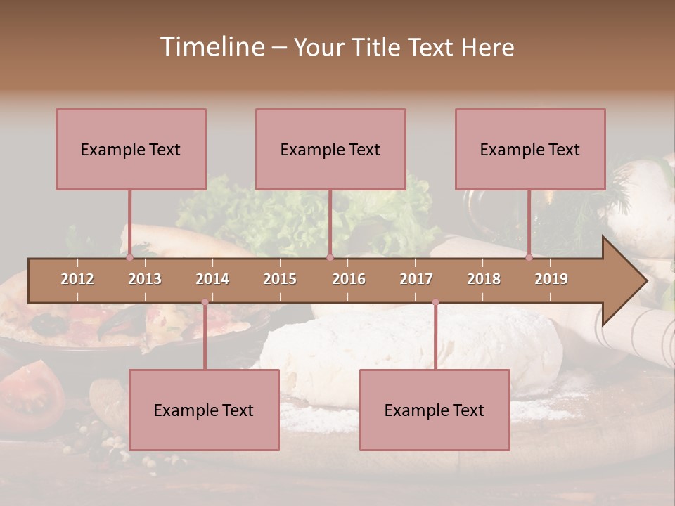 Slice Round Bakery PowerPoint Template