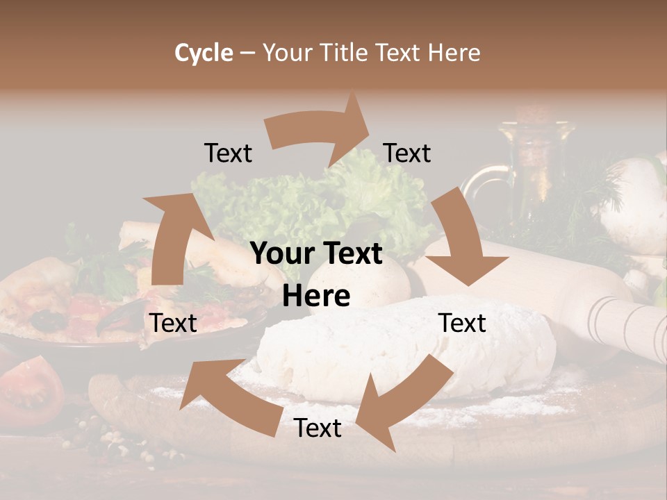 Slice Round Bakery PowerPoint Template