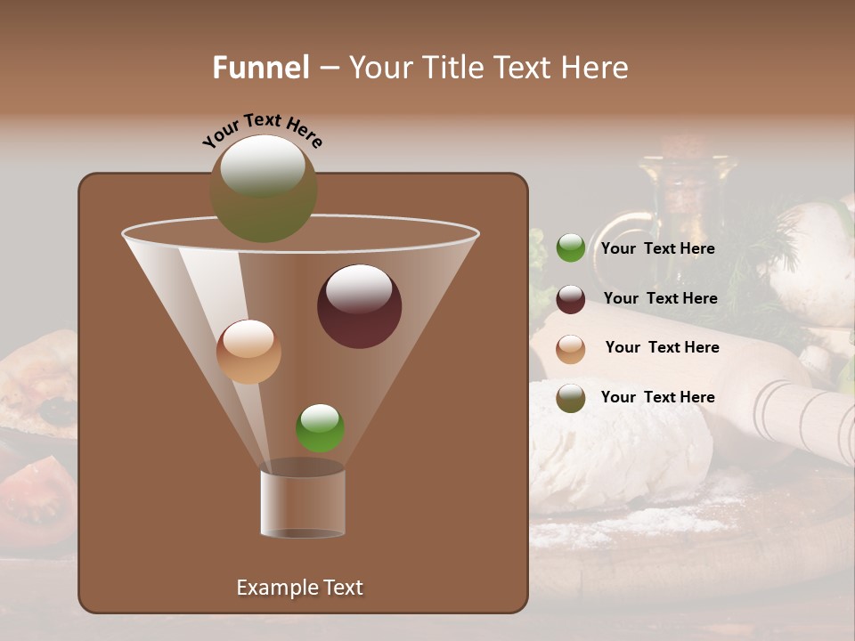 Slice Round Bakery PowerPoint Template
