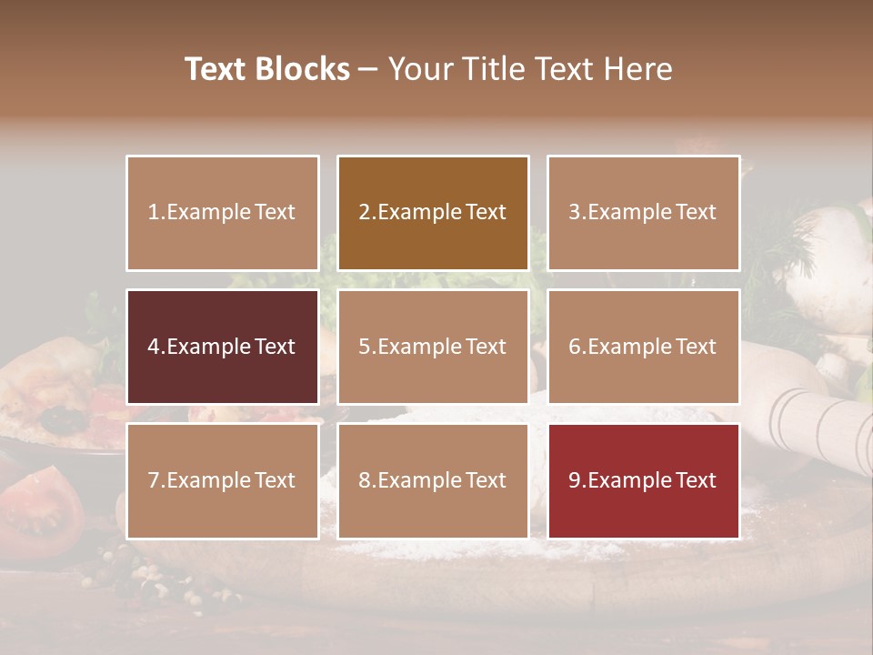 Slice Round Bakery PowerPoint Template