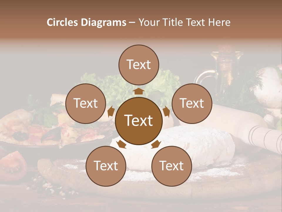 Slice Round Bakery PowerPoint Template