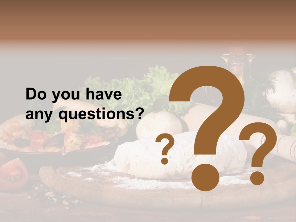 Slice Round Bakery PowerPoint Template