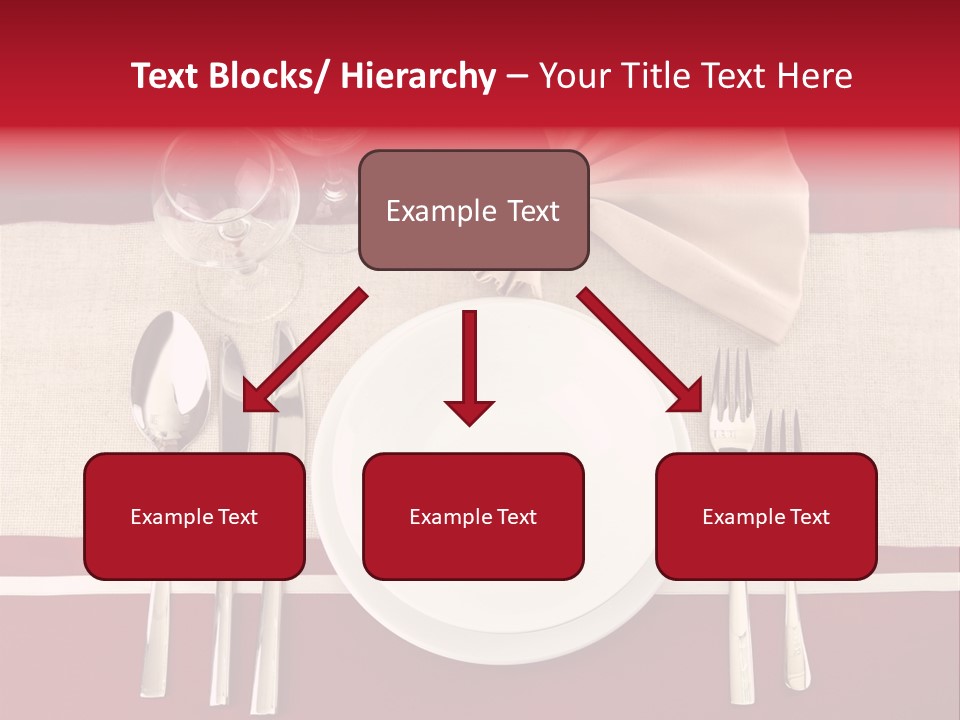 Bright Food Plate PowerPoint Template
