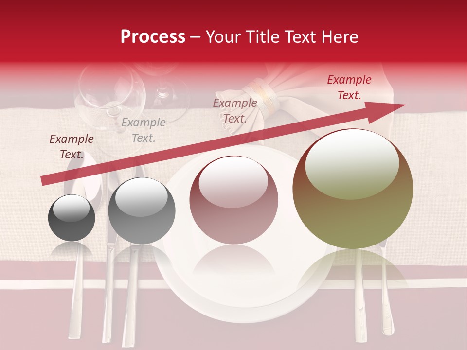 Bright Food Plate PowerPoint Template