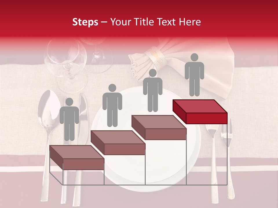 Bright Food Plate PowerPoint Template