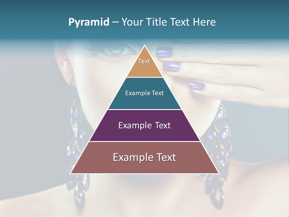 Portrait Nail Polish Gloss PowerPoint Template