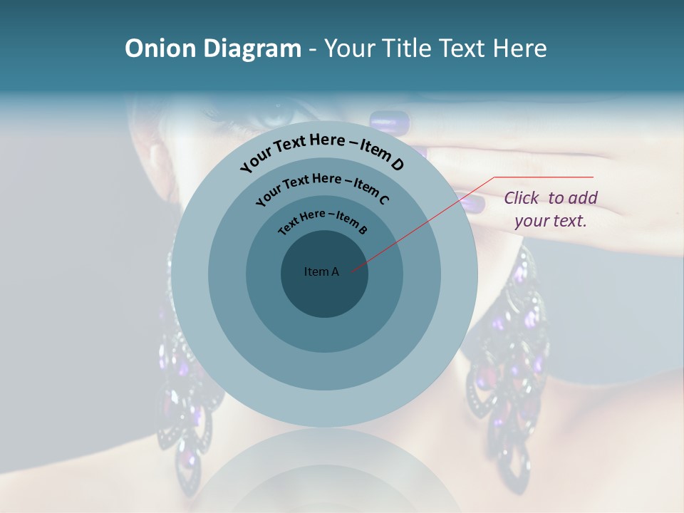 Portrait Nail Polish Gloss PowerPoint Template