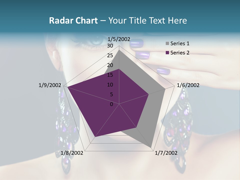 Portrait Nail Polish Gloss PowerPoint Template