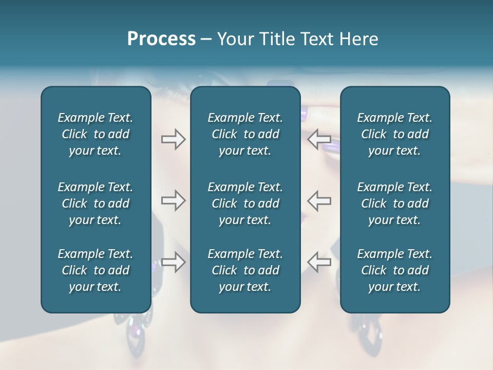 Portrait Nail Polish Gloss PowerPoint Template