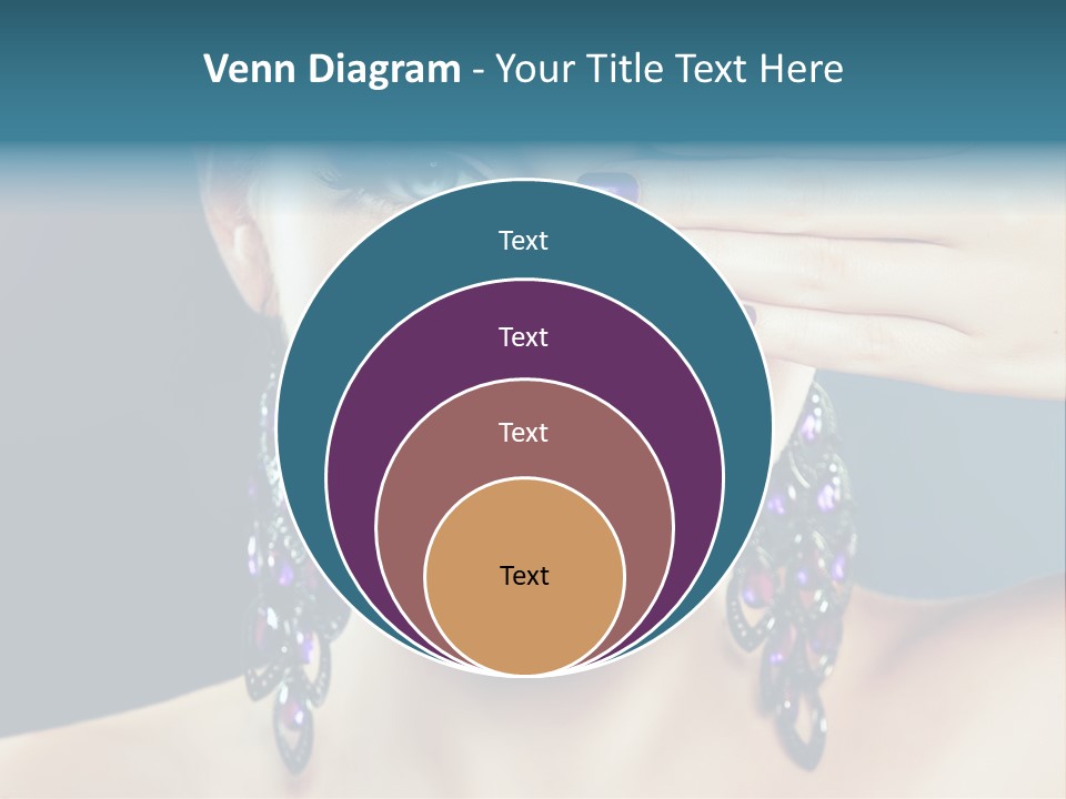 Portrait Nail Polish Gloss PowerPoint Template