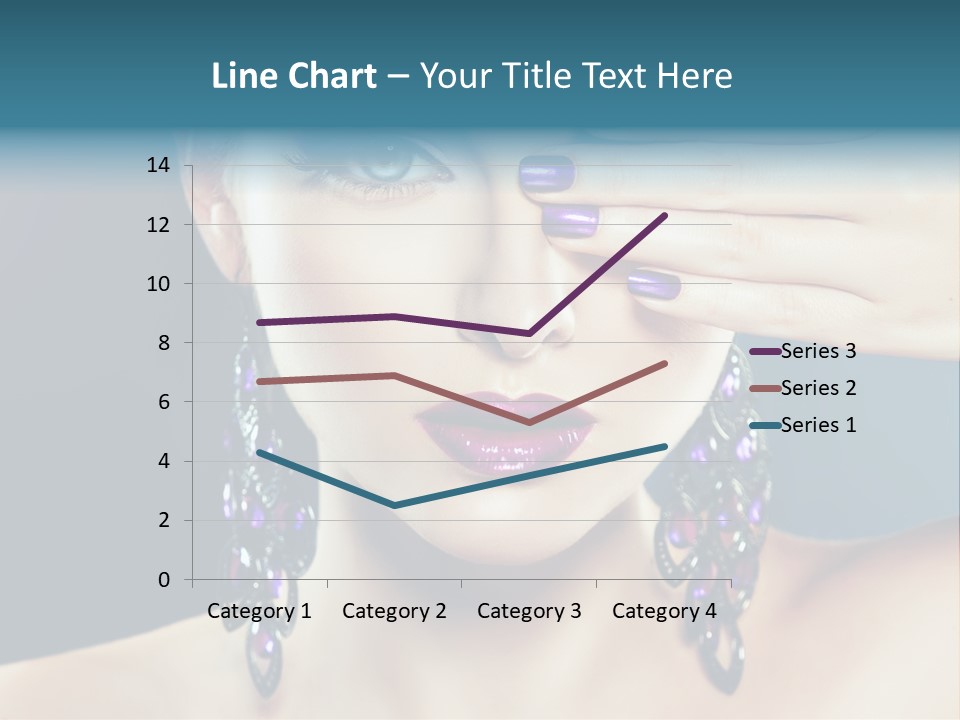 Portrait Nail Polish Gloss PowerPoint Template