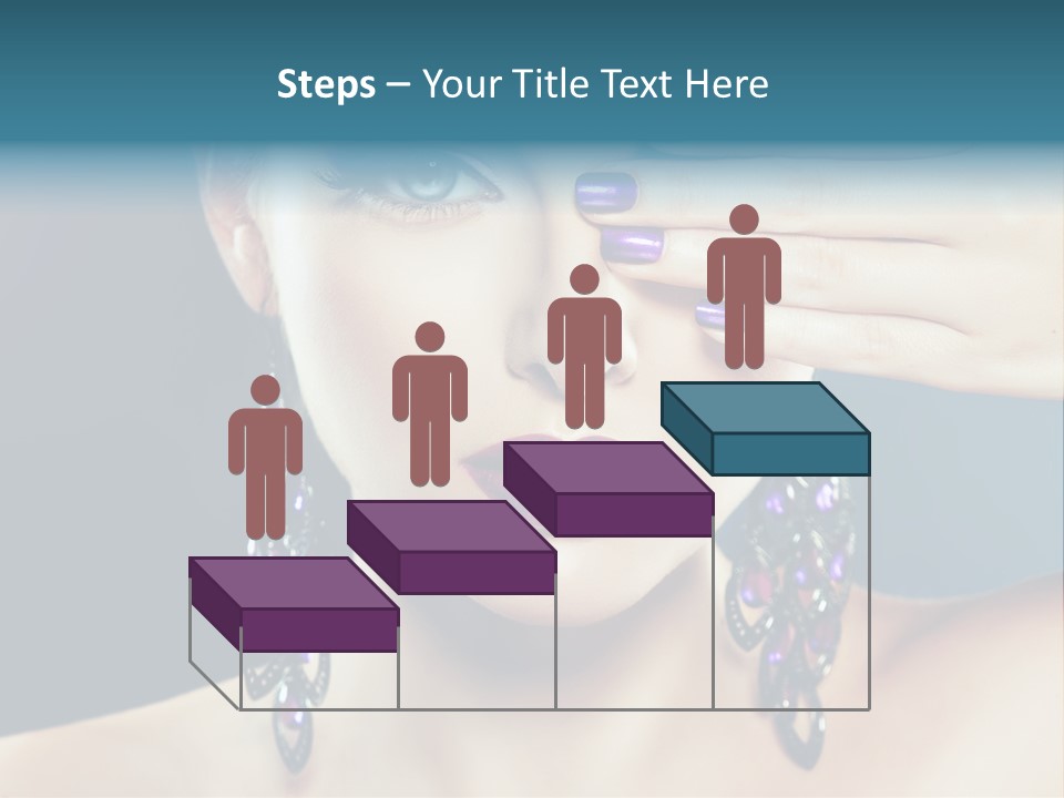 Portrait Nail Polish Gloss PowerPoint Template