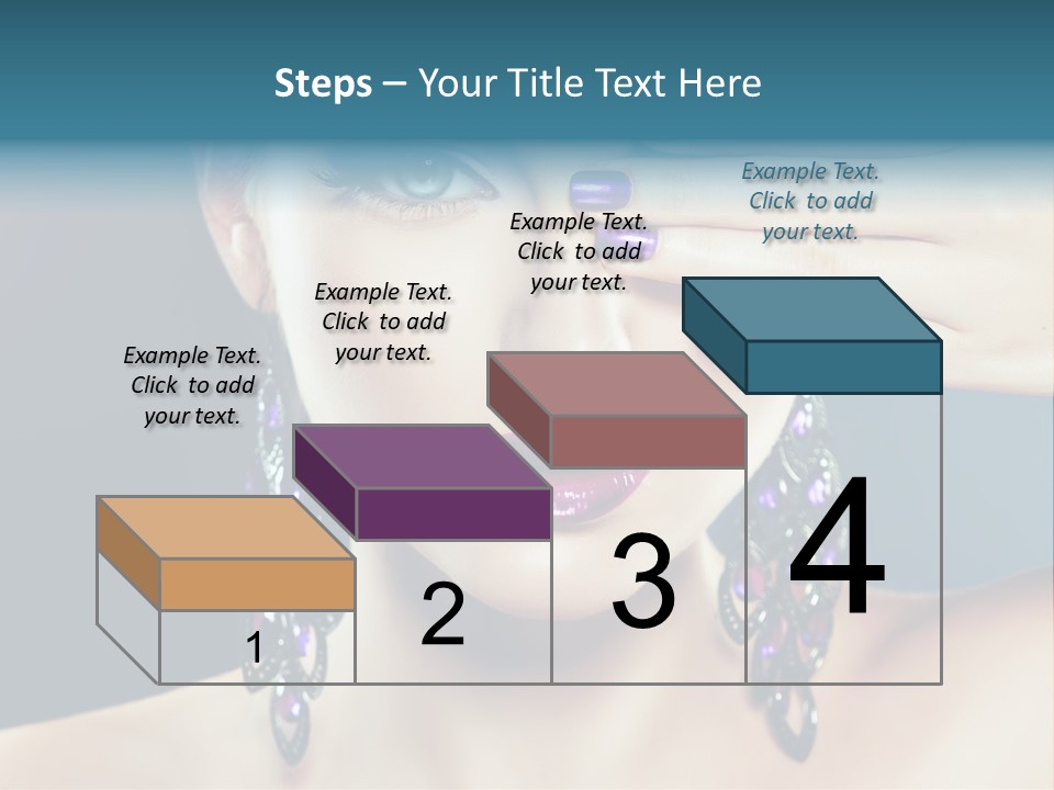 Portrait Nail Polish Gloss PowerPoint Template