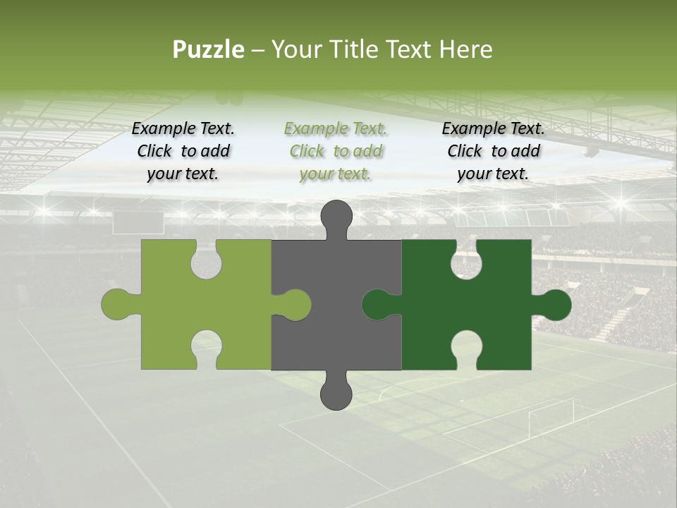 Sun Chalk Soccer PowerPoint Template