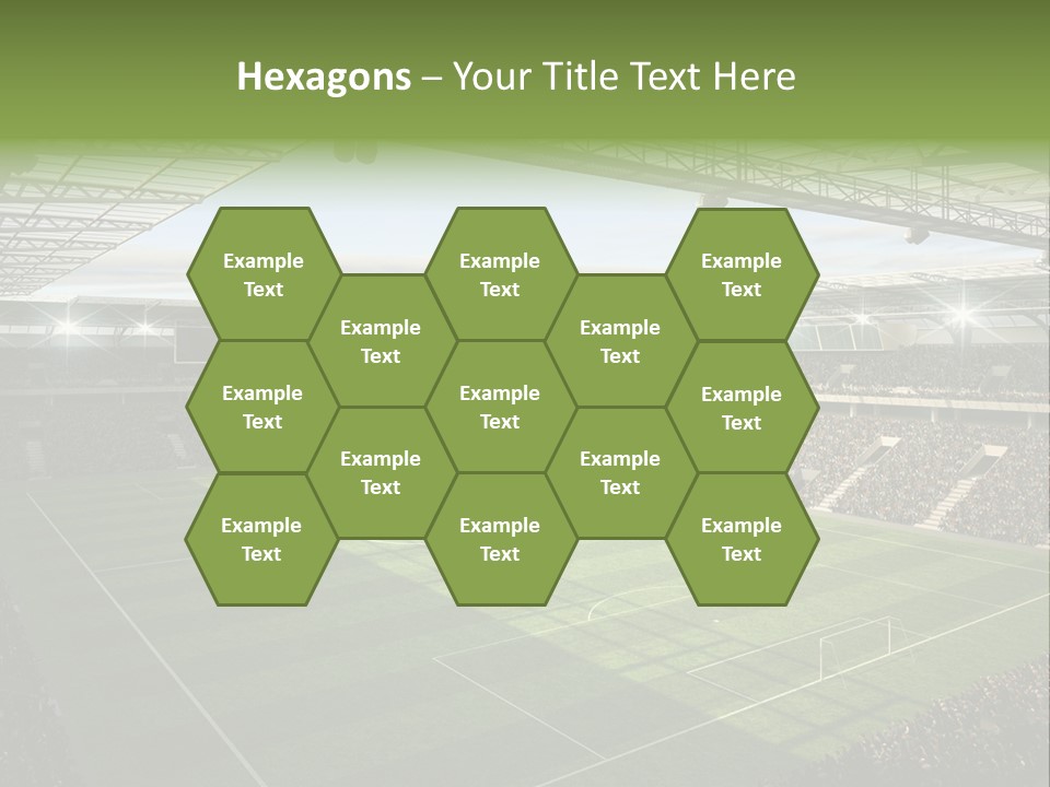 Sun Chalk Soccer PowerPoint Template