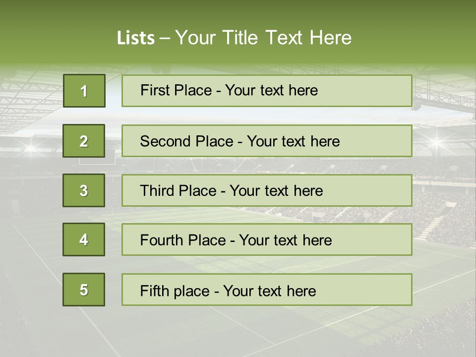Sun Chalk Soccer PowerPoint Template