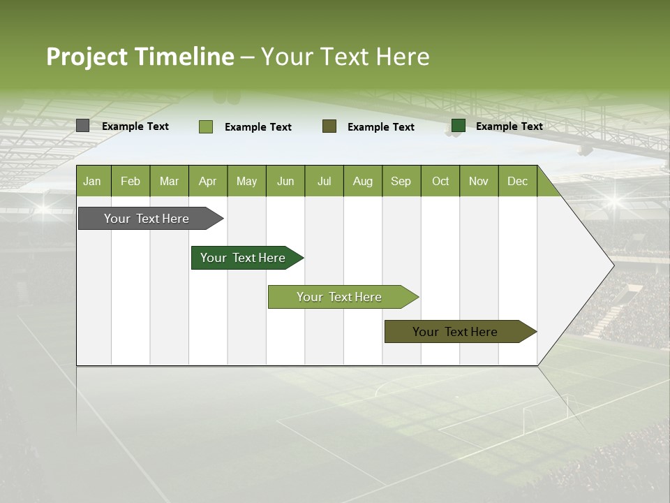 Sun Chalk Soccer PowerPoint Template