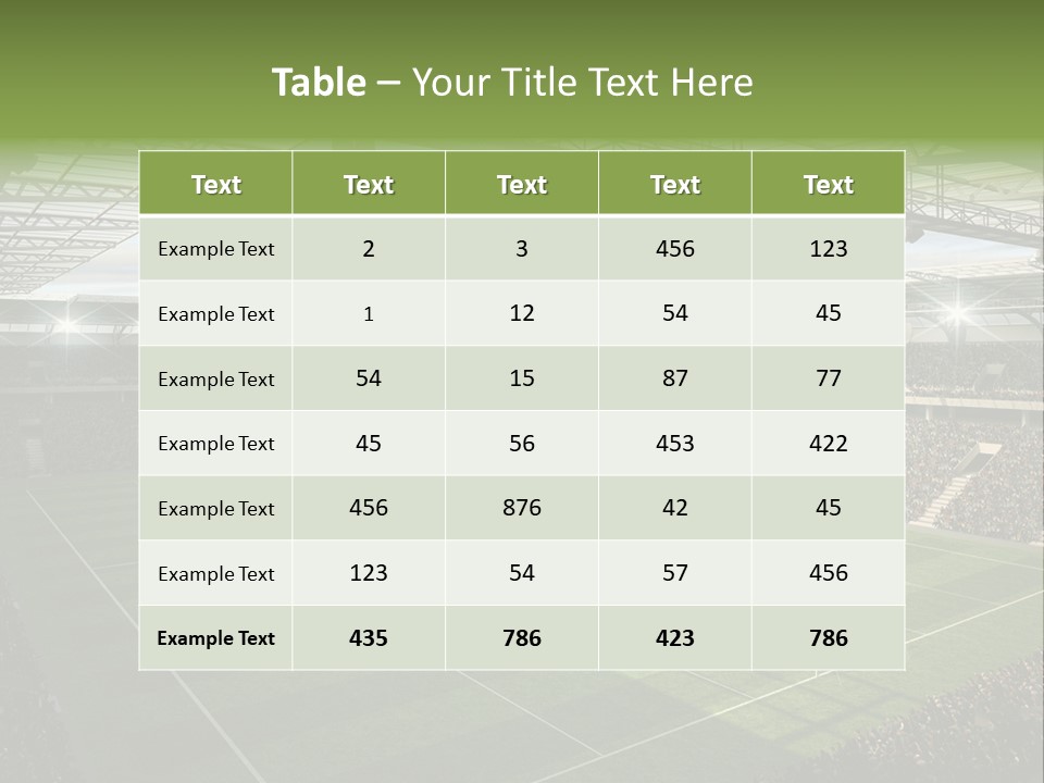 Sun Chalk Soccer PowerPoint Template