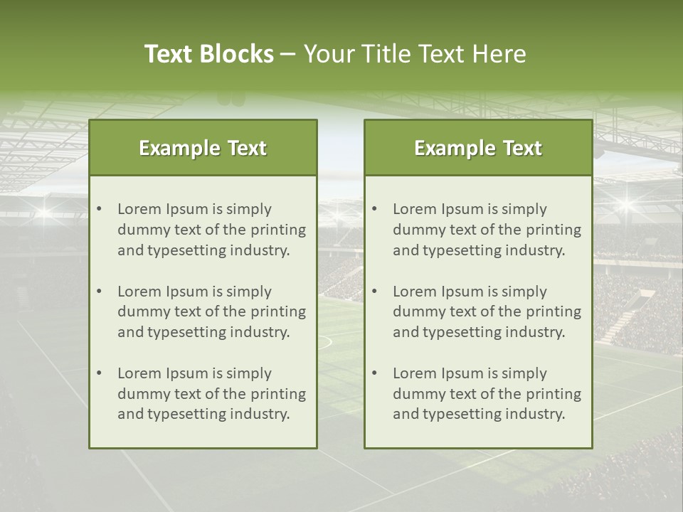 Sun Chalk Soccer PowerPoint Template