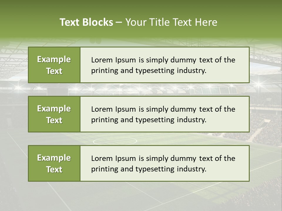 Sun Chalk Soccer PowerPoint Template