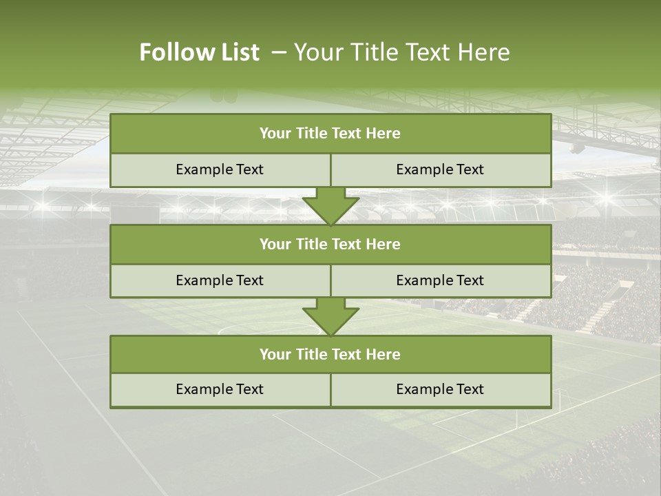 Sun Chalk Soccer PowerPoint Template