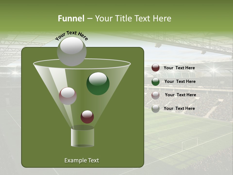 Sun Chalk Soccer PowerPoint Template