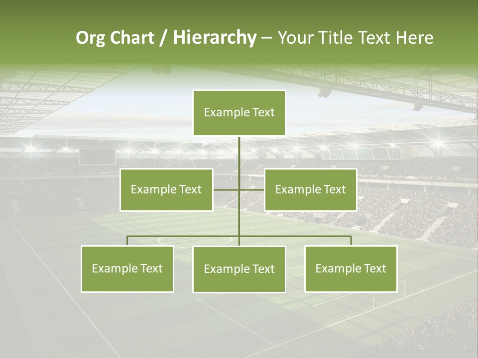 Sun Chalk Soccer PowerPoint Template