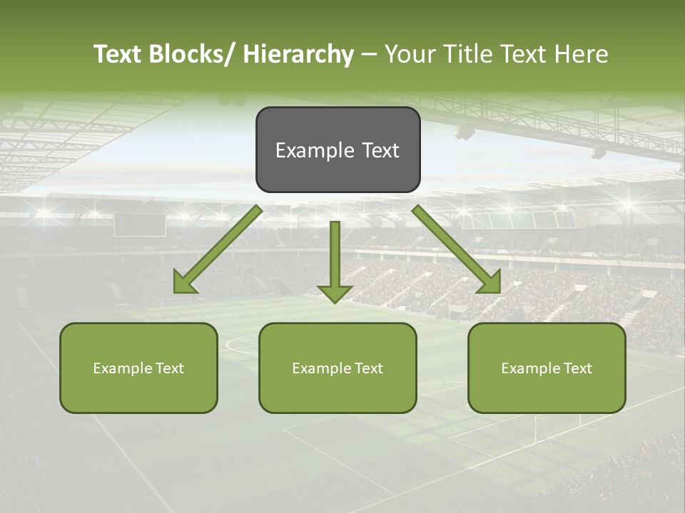 Sun Chalk Soccer PowerPoint Template