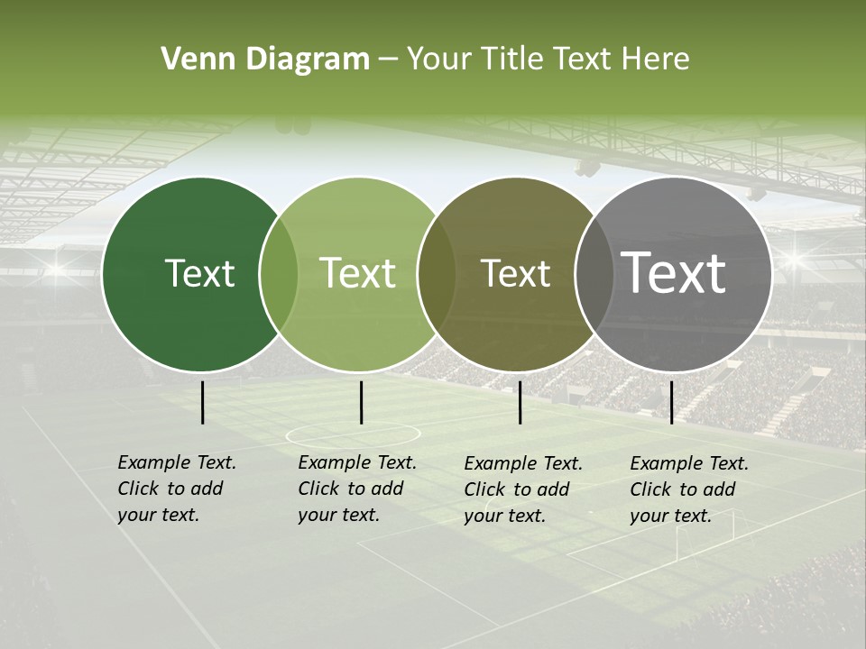 Sun Chalk Soccer PowerPoint Template