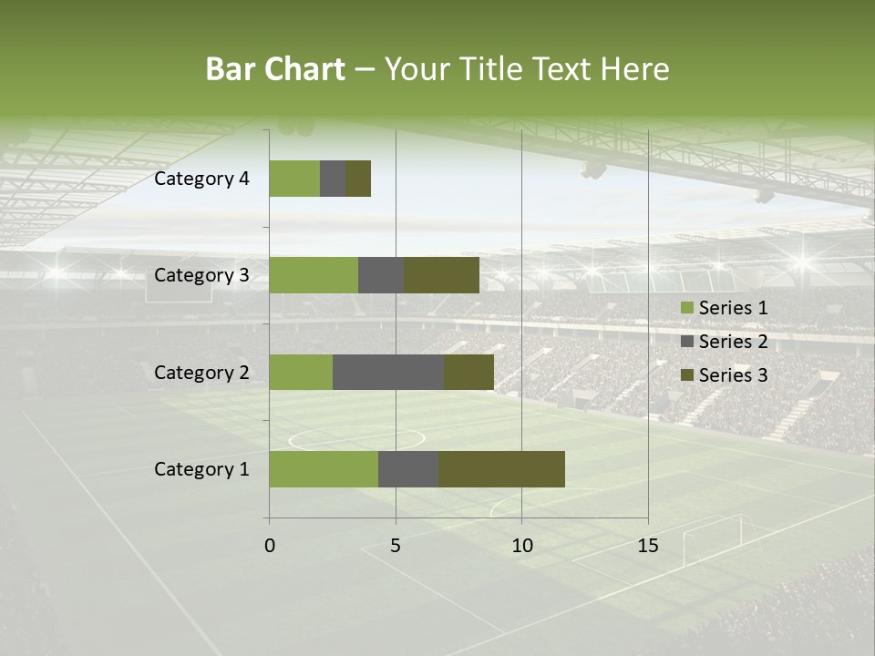 Sun Chalk Soccer PowerPoint Template