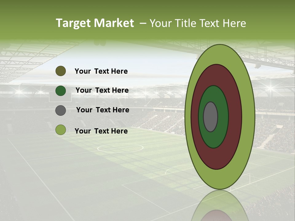 Sun Chalk Soccer PowerPoint Template
