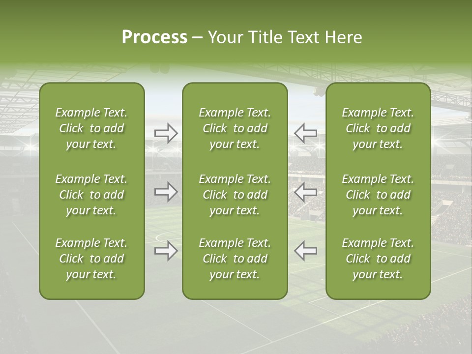 Sun Chalk Soccer PowerPoint Template