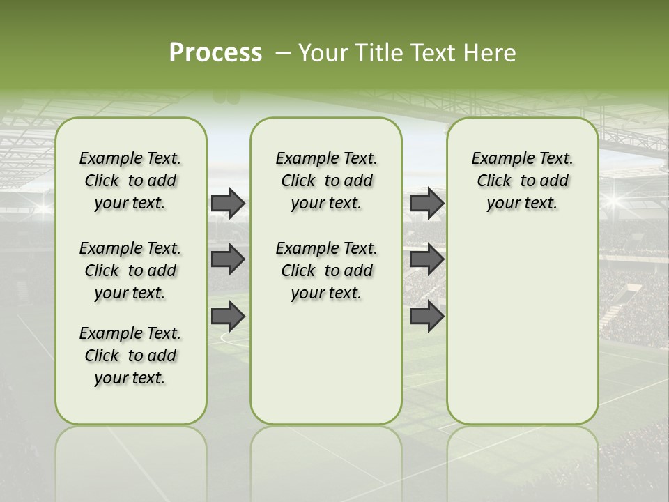 Sun Chalk Soccer PowerPoint Template