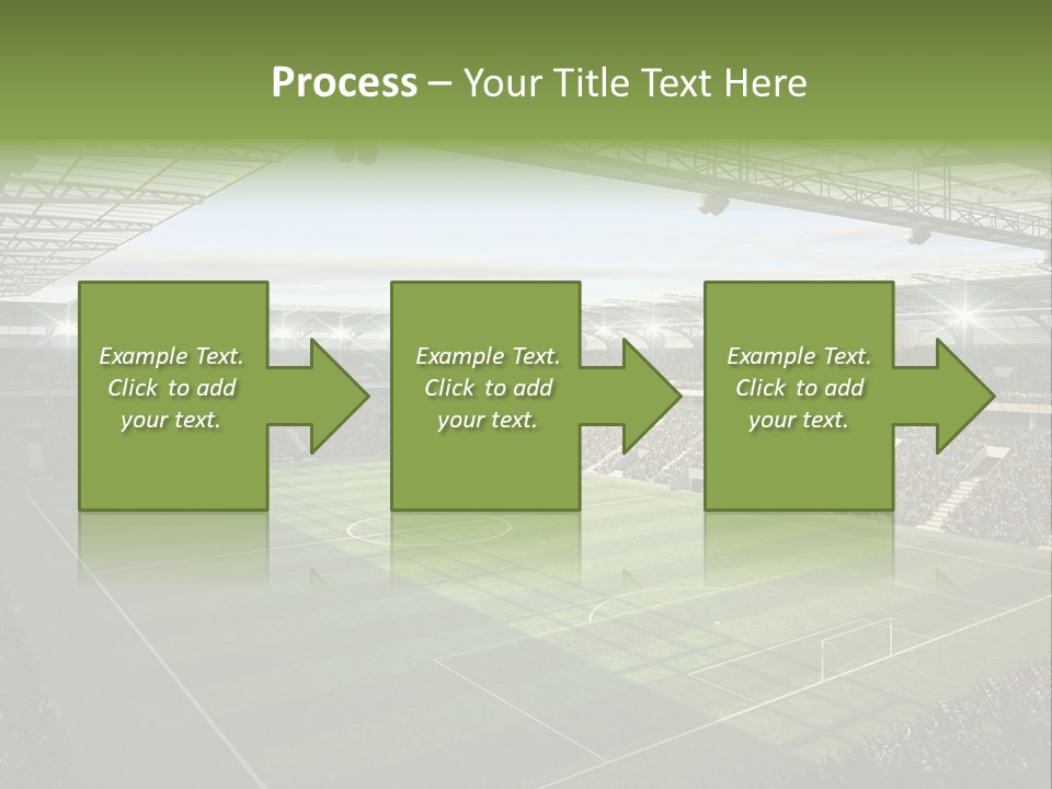 Sun Chalk Soccer PowerPoint Template